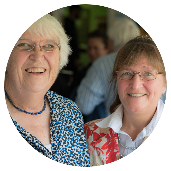 Carol Seymour & Ginny Perkins